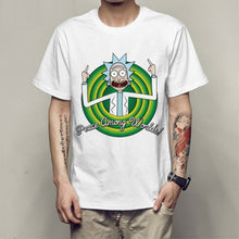 Load image into Gallery viewer, Men's T-shirt crewneck loose rick and morty printed  T shirt 2019 new casual mens tshirt tops free shiping
